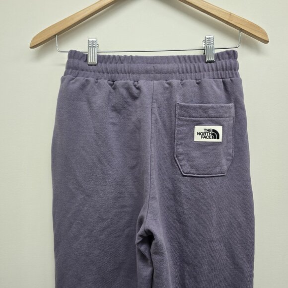 The North Face Sweatpants Joggers Women's Size XS Logo Purple Drawstring Pockets - Picture 4 of 7